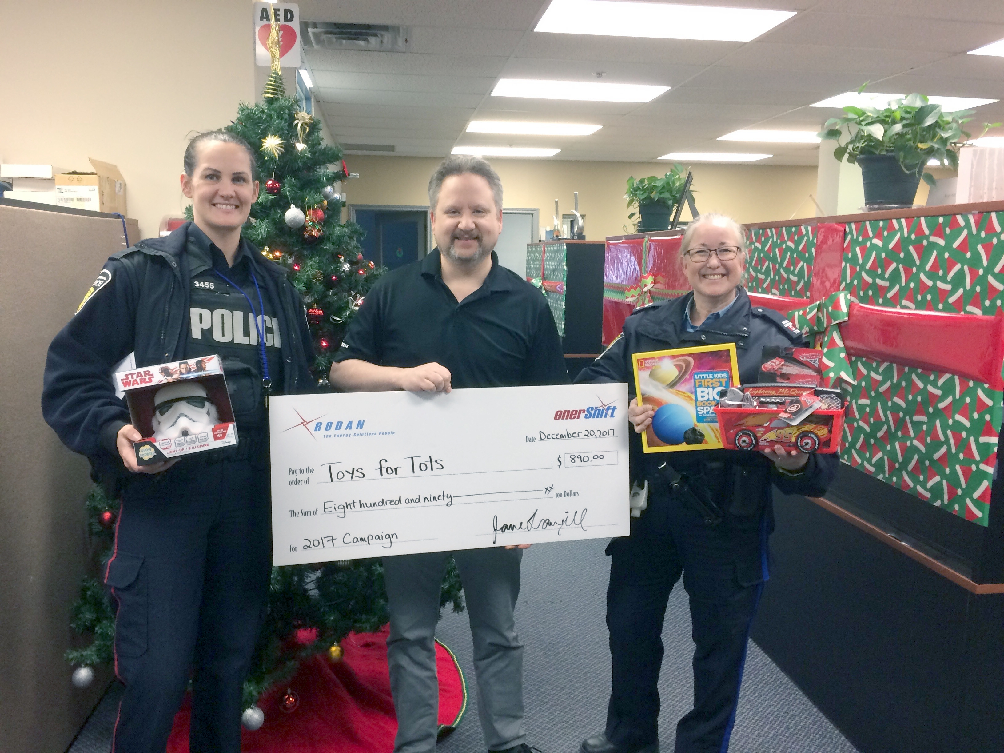 Renewgridtech Toys for Tots 2017
