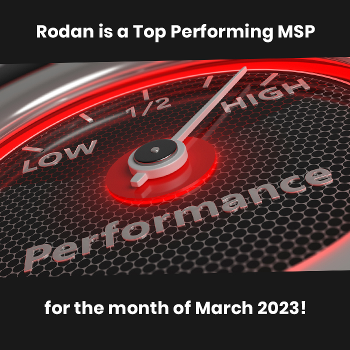 Exciting News, We’re Thrilled to Share that Renewgridtech is a Top Performing MSP for the Month of March 2023!