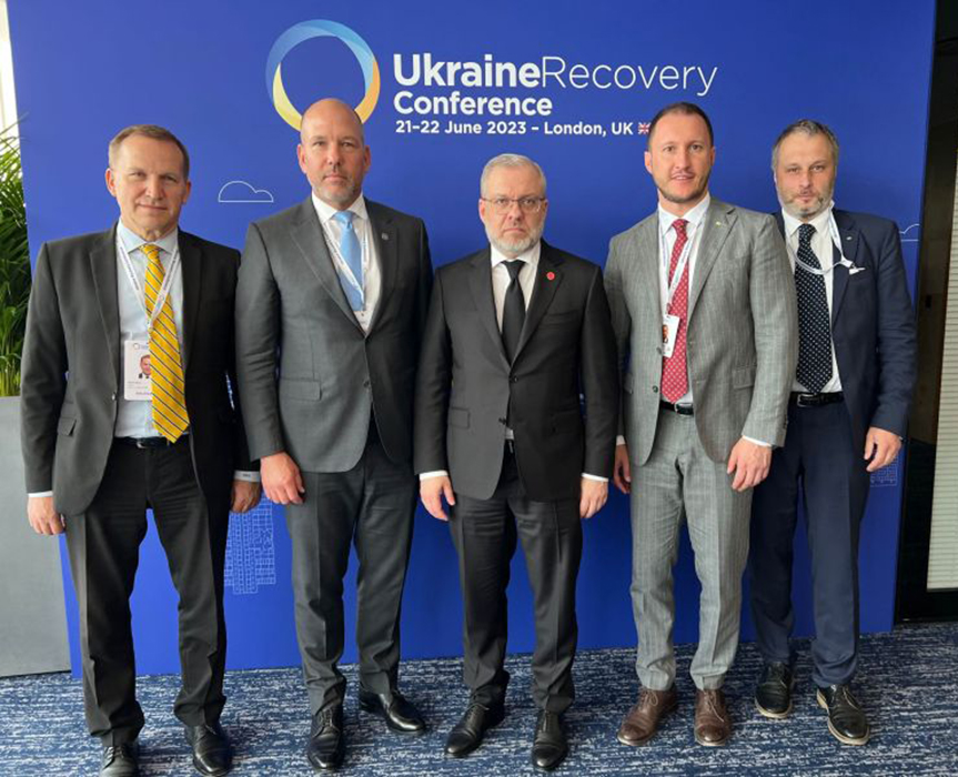Renewgridtech CEO Paul Grod Speaks at the Ukraine Recovery Conference